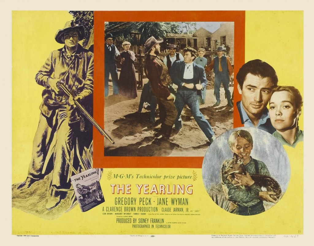 Gregory Peck, classic film, the yearling, Clarence Brown 