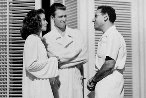 james stewart and katharine Hepburn, the Philadelphia story, classic movie actress, george cukor
