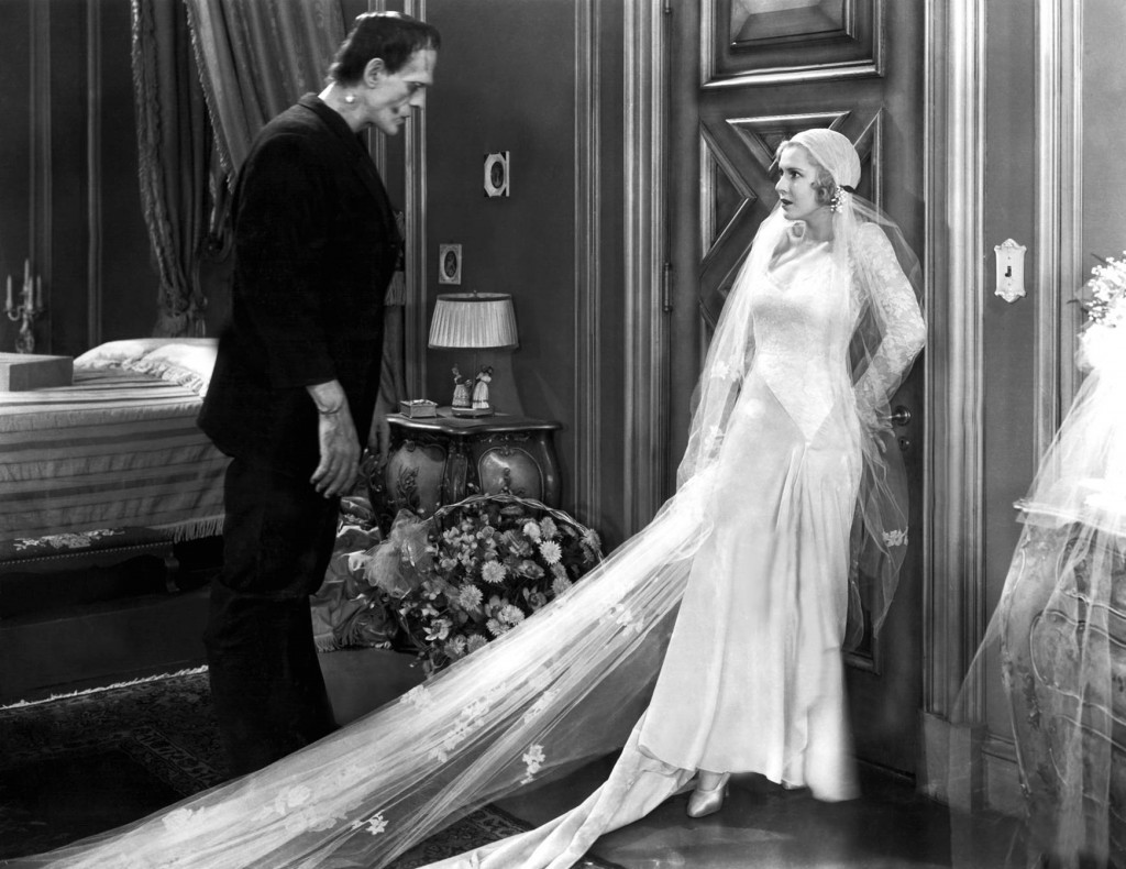 Mae Clarke and Boris Karloff in Frankenstein