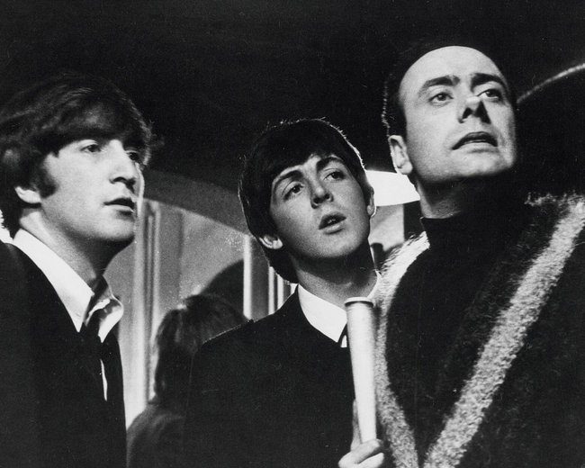 Victor Spinetti, John Lennon, Paul McCartney, A Hard Day's Night
