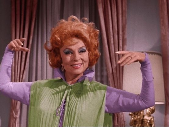 Agnes Moorehead as Endora on Bewitched