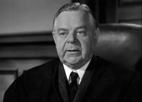 Gene Lockhart as Judge Harper in Miracle on 34th Street 1947