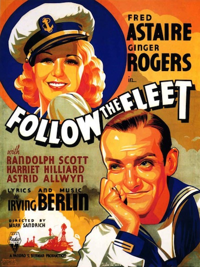 Follow the Fleet Movie Poster