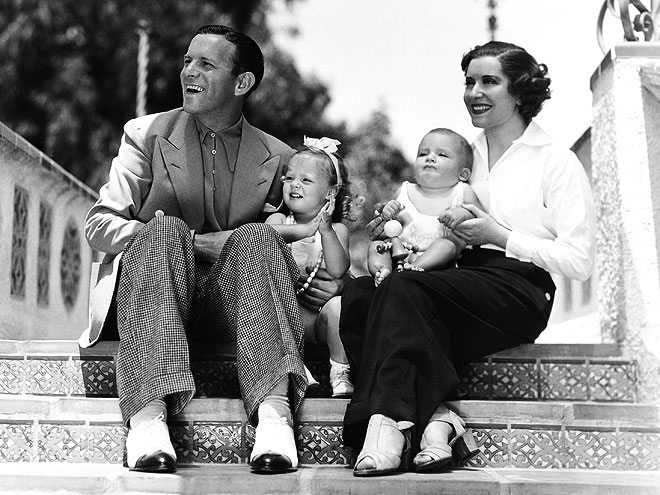 george burns and gracie allen with their adopted children Sandra Jean and Ronald Jon