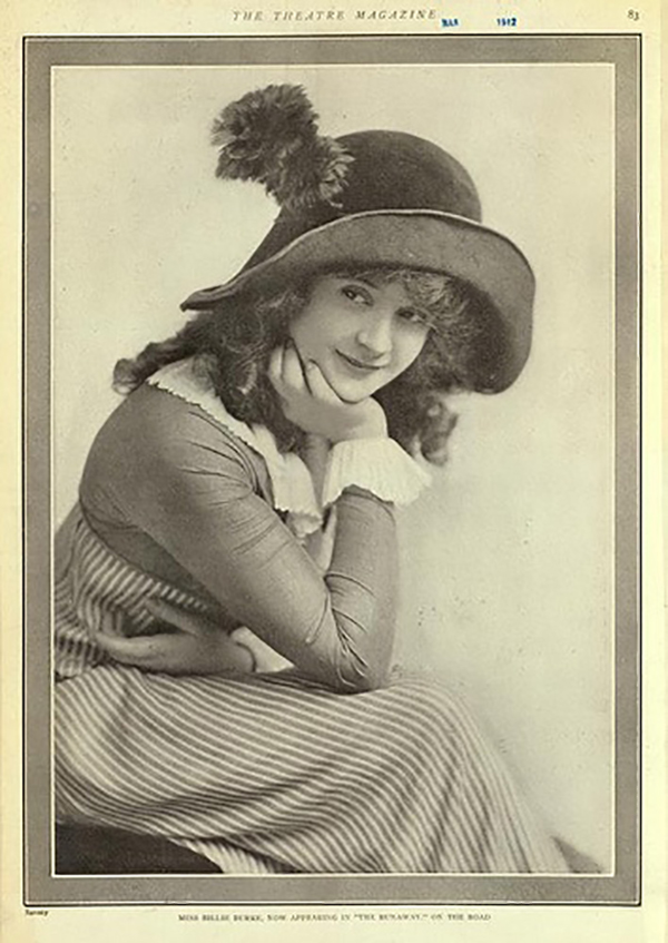 Photo of Billie Burke as a Young Girl