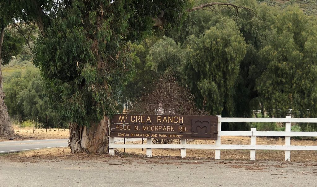 Joel McCrea Ranch Welcome Sign