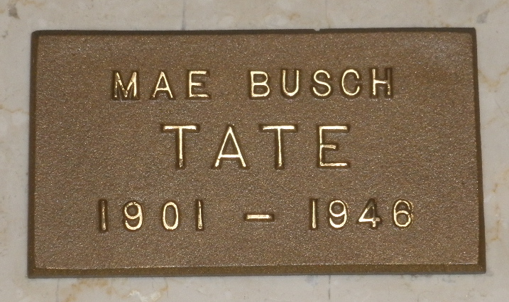 Mae Busch Headstone