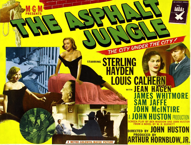 Ths Asphalt Jungle movie poster