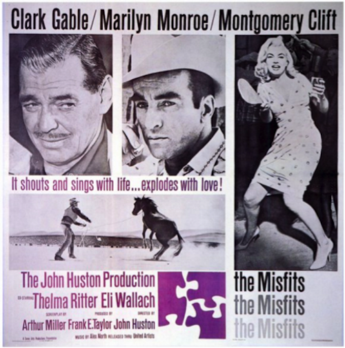 the misfits movie poster