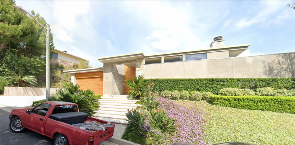 Allan Jones home 1470 Carla Ridge, Beverly Hills, California