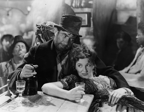 Robert Newton and Kay Walsh in Oliver Twist (1948)