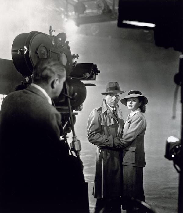 Casablanca - Filming of Humphrey Bogard and Ingrid Bergman