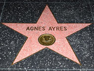 Agnes Ayers Walk of Fame star