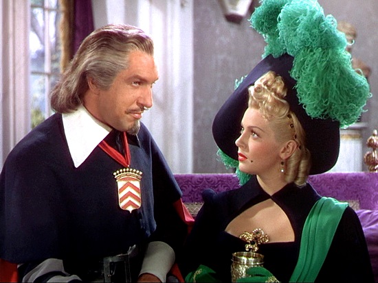 The Three Musketeers (1948) Vincent Price and Lana Turner