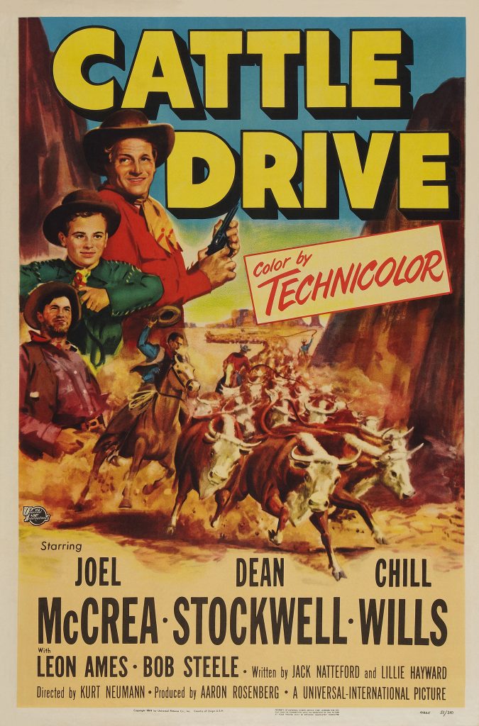 Cattle Drive (1951) Movie Poster