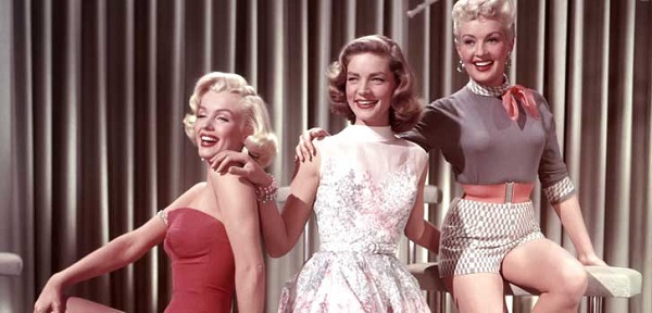 Marilyn Monroe, Lauren Bacall and Betty Grable in How to Marry a Millionaire (1953)