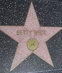 Betty White Hollwood Walk of Fame star