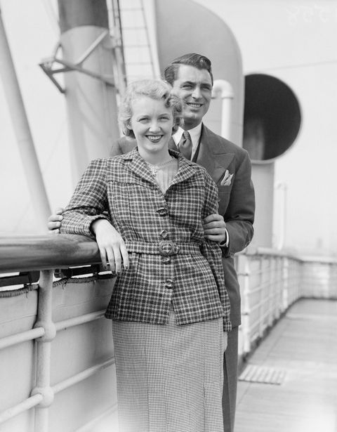 Cary Grant and wife, Virginia Cherrill