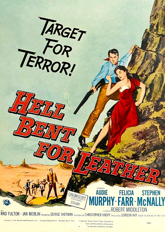Hell Bent for Leather (1960) Movie Poster