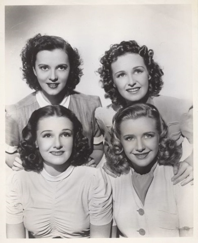Lola, Martha, Rosemary and Priscilla Lane