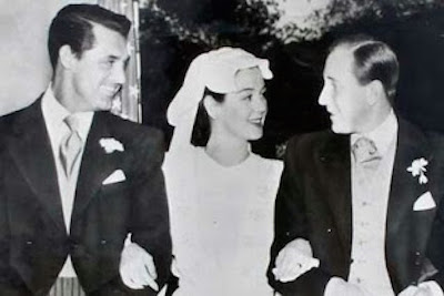 Cary Grant was Best Man at Rosalind Russell and Frederick Brisson's wedding
