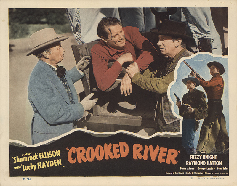 Crooked River (1950) Movie Poster