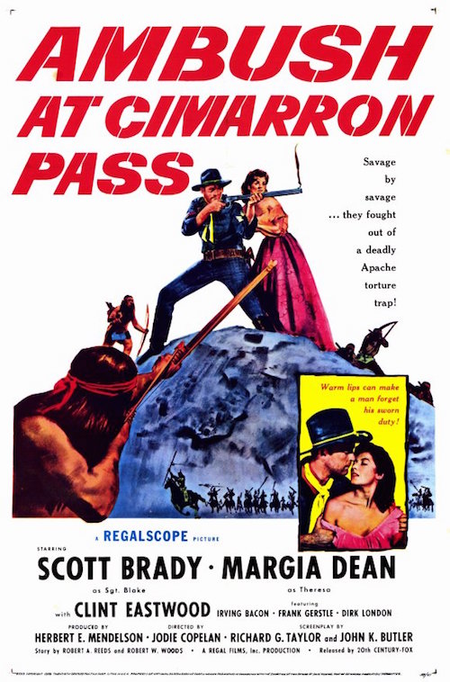 Ambush at Cimarron Pass (1958) movie poster