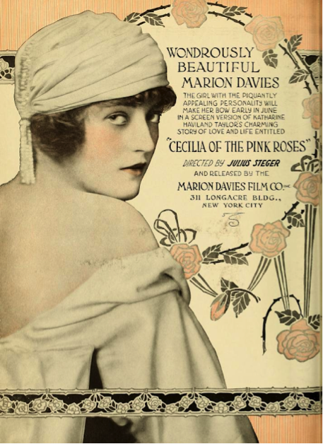 Marion Davies Cecilia from The Pink Roses (1918)