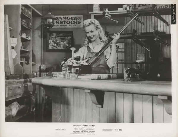 Eve Brent in Fourty Guns (1957)
