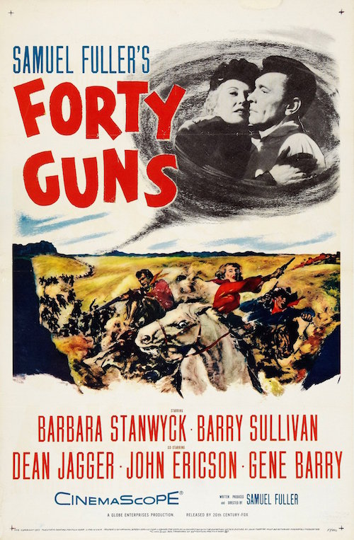 Fourty Guns (1957) Movie Poster