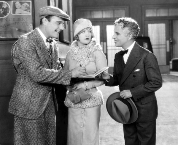 Marion Davies, William Haines, Charlie Chaplin in Show People (1928)