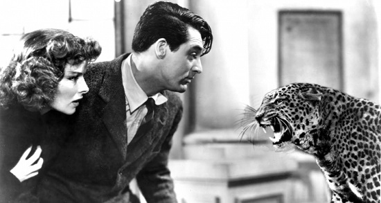 Bringing Up Baby (1938) Katharine Hepburn and Cary Grant