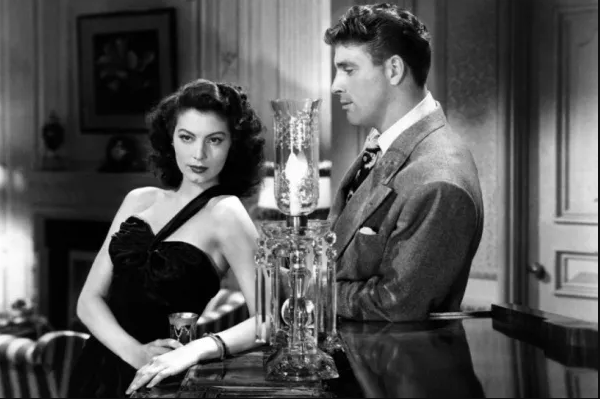 Ava Gardner and Burt Lancaster in The Killers (1946)