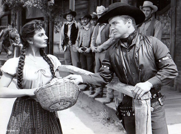 May Wynn and Richard Jaeckel in The Violent Men (1955)
