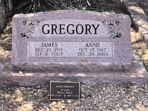James Gregory (1911 - 2002)
Sedona Community Cemetery