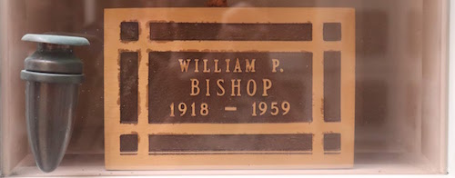William Bishop (1918 - 1959)
Woodlawn Cemetery, Santa Monica