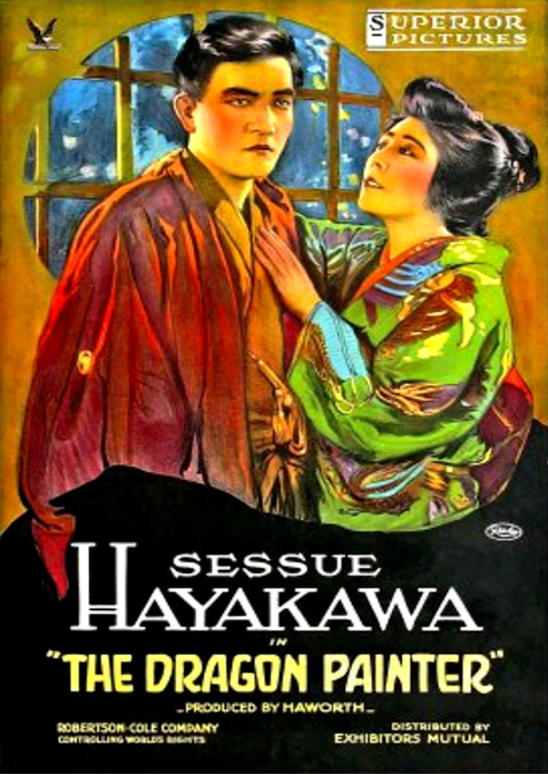 Hayakawa in The Dragon Painter (1919)