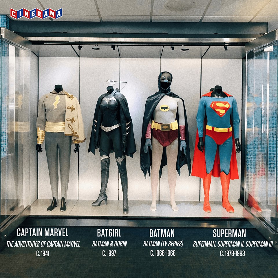 Superman and Other Iconic Movie Costumes on Display at Seattle, WA ...